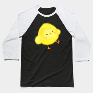 Fluffy Chick Baseball T-Shirt